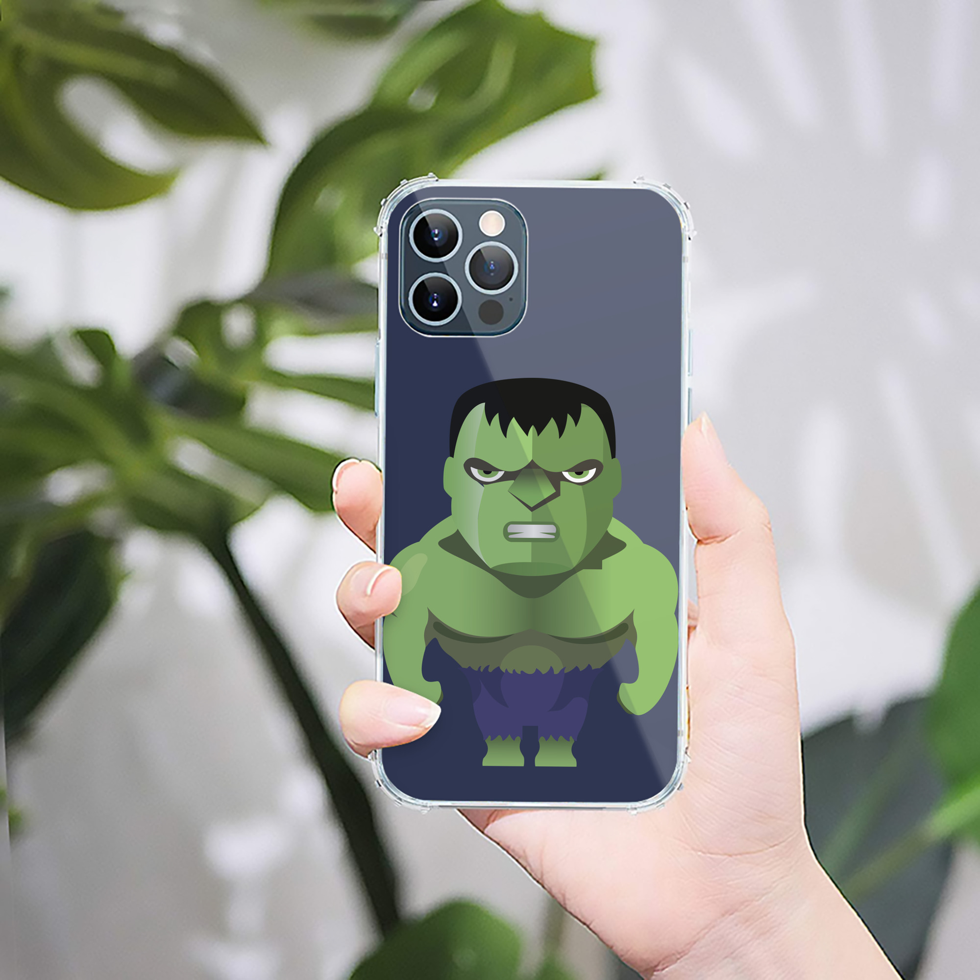（画像用） アベンジャーズ The Avengers 【iPhone 12シリーズ対応】透明スマホケース（クリアソフトケース）